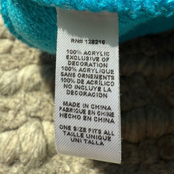 NWOT Natural Light Beer Men’s Beanie Red/White/Blue Pom One Size - Picture 4 of 8